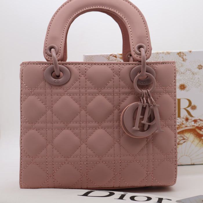 Christian Dior Lady Dior Small Bag – Matte Burgundy Cannage Calfskin