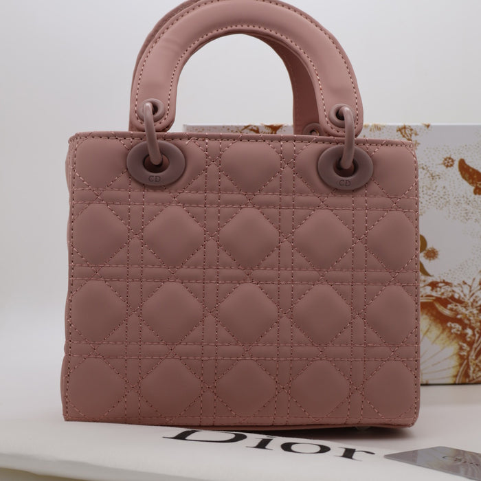 Christian Dior Lady Dior Small Bag – Matte Burgundy Cannage Calfskin