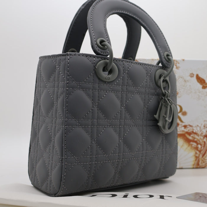 Christian Dior Lady Dior Small Bag – Matte Burgundy Cannage Calfskin