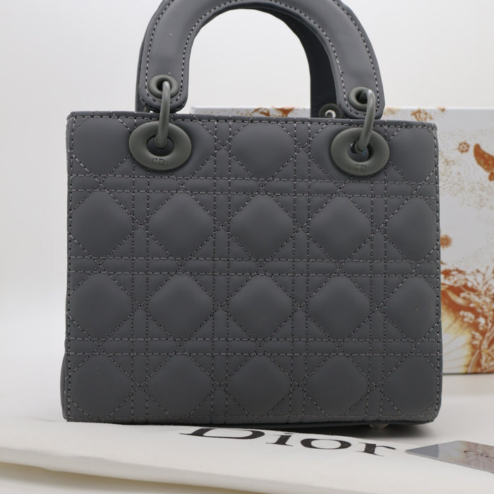 Christian Dior Lady Dior Small Bag – Matte Burgundy Cannage Calfskin