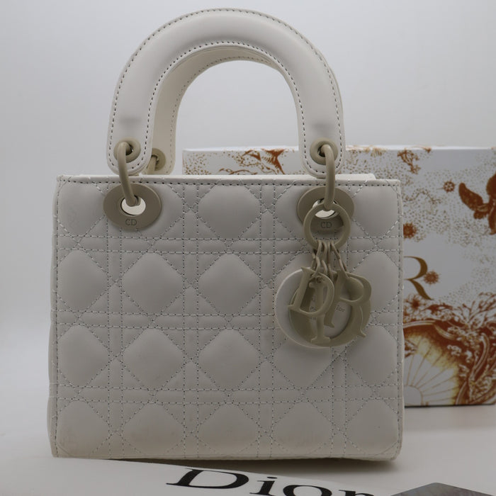 Christian Dior Lady Dior Small Bag – Matte Burgundy Cannage Calfskin