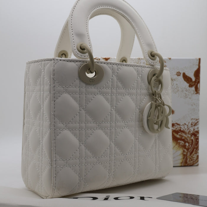 Christian Dior Lady Dior Small Bag – Matte Burgundy Cannage Calfskin