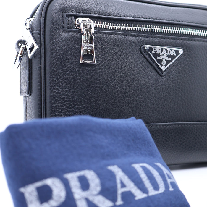 Prada Genuine Leather Cross Bag