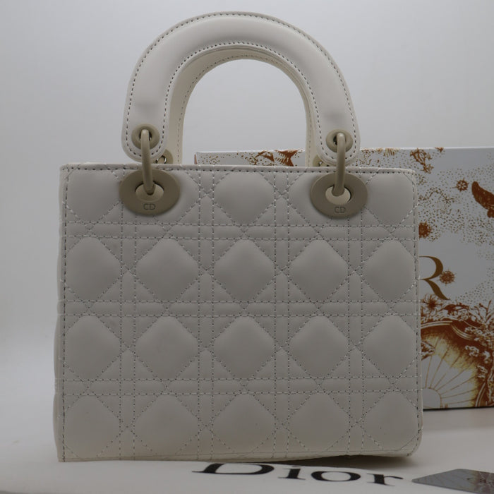 Christian Dior Lady Dior Small Bag – Matte Burgundy Cannage Calfskin