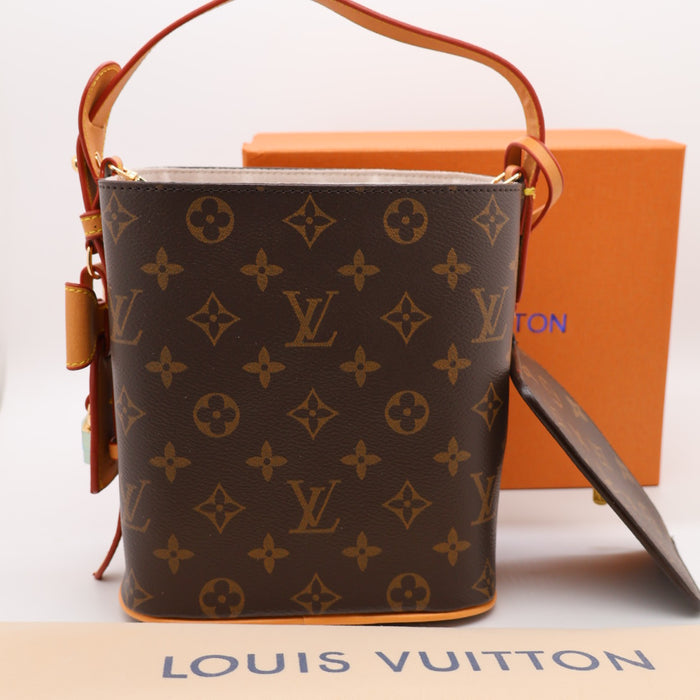 Louis Vuitton Multi-Color Monogram Bucket Bag – Black
