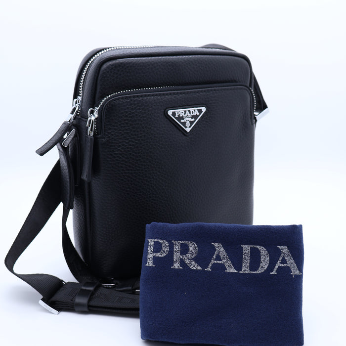 Prada Genuine Leather Cross Bag