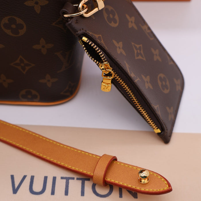Louis Vuitton Multi-Color Monogram Bucket Bag – Black