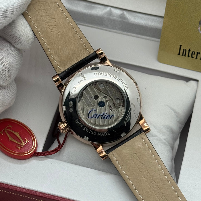 Cartier Classic Automatic Dual Balance Watch – Rose Gold Case 42MM