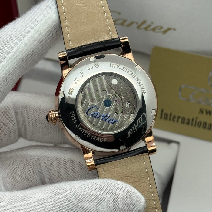 Cartier Classic Automatic Dual Balance Watch – Rose Gold Case 42MM
