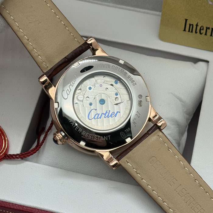 Cartier Classic Automatic Open-Heart Watch – Rose Gold Case 42MM