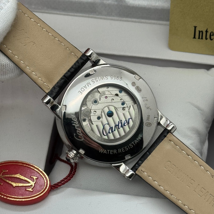 Cartier Classic Automatic Open-Heart Watch – Silver Case 42MM