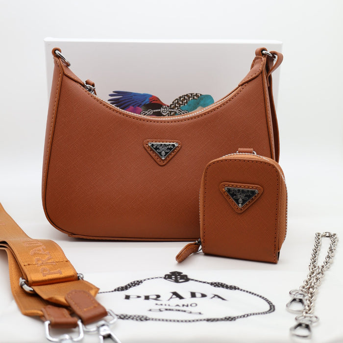 Prada Re-Edition Shoulder Bag – Saffiano Leather