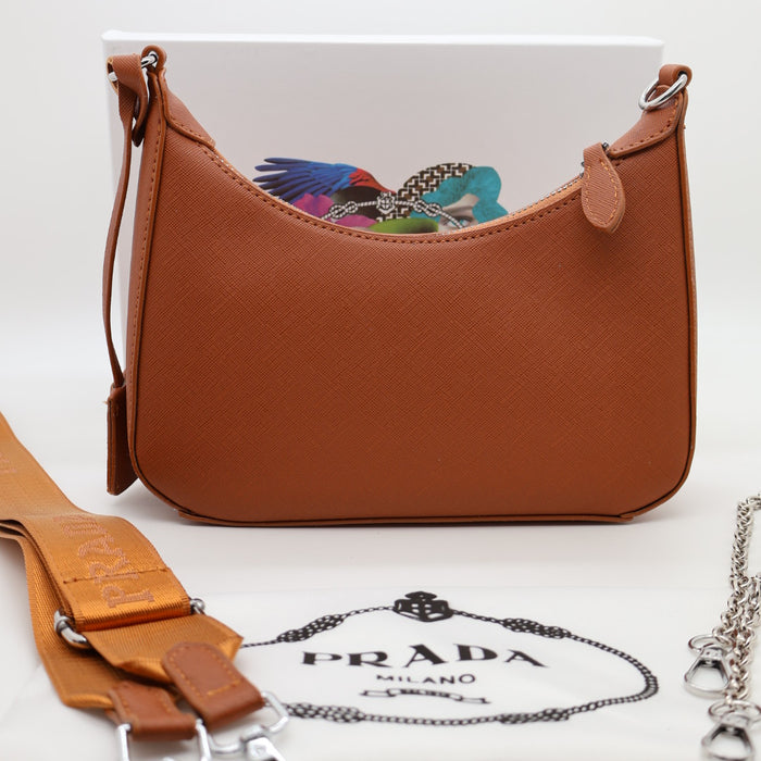 Prada Re-Edition Shoulder Bag – Saffiano Leather