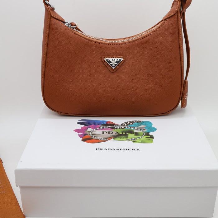 Prada Re-Edition Shoulder Bag – Saffiano Leather