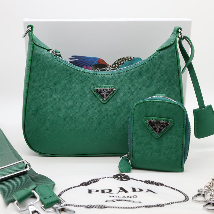 Prada Re-Edition Shoulder Bag – Saffiano Leather