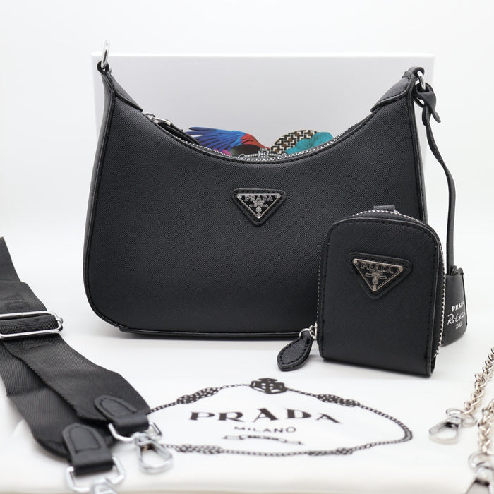 Prada Re-Edition Shoulder Bag – Saffiano Leather