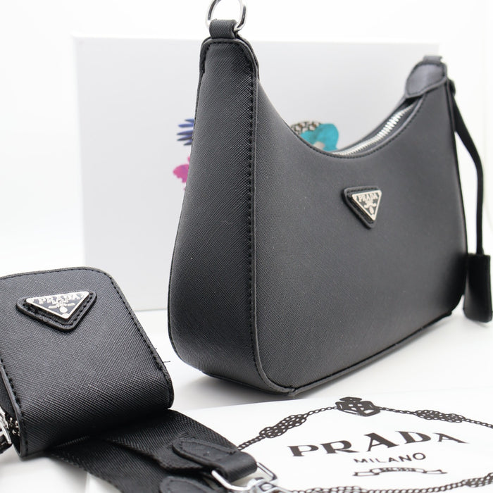 Prada Re-Edition Shoulder Bag – Saffiano Leather