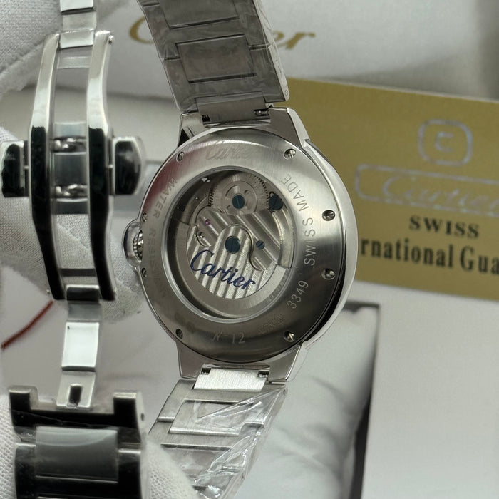 Cartier Skeleton Moonphase Automatic Watch – Rose Gold Steel Bracelet