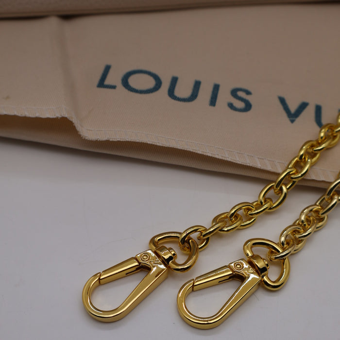 Louis Vuitton Capucines BB Bag – Two-Tone Grained Leather with Gold Details