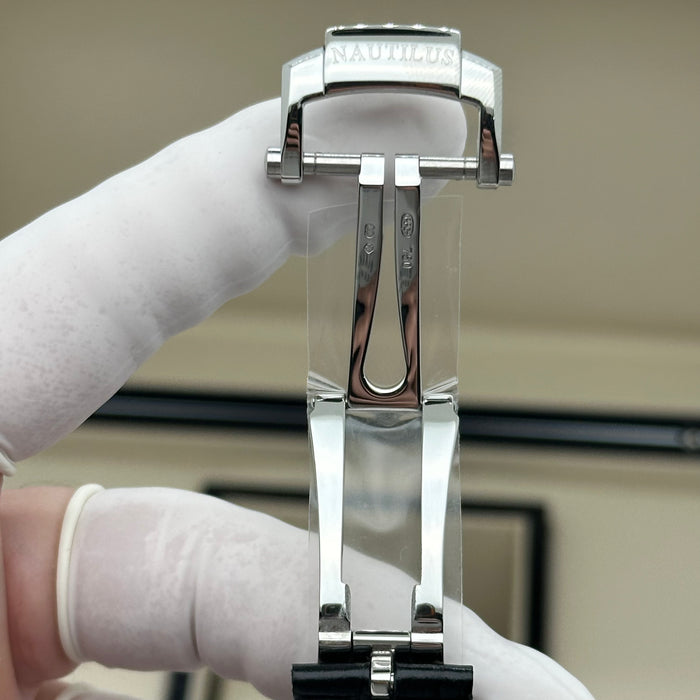 Patek Philippe Nautilus 5712 Moonphase Swiss Super Clone – Black Leather Strap | Automatic Movement