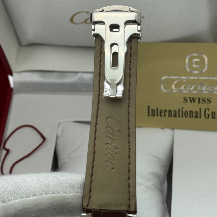 Cartier Skeleton Automatic Watch – Rose Gold Tone | Roman Dial