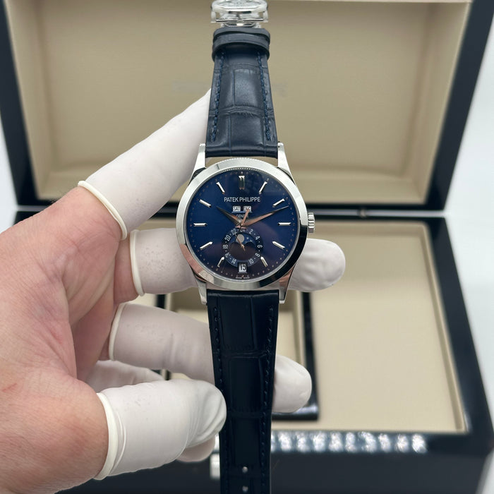 Patek Philippe Annual Calendar Blue Dial Swiss Super Clone – Moonphase | Automatic Movement
