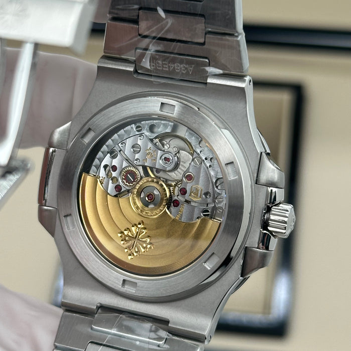 Patek Philippe Nautilus Blue Baguette Bezel – Swiss Super Clone Automatic 40mm