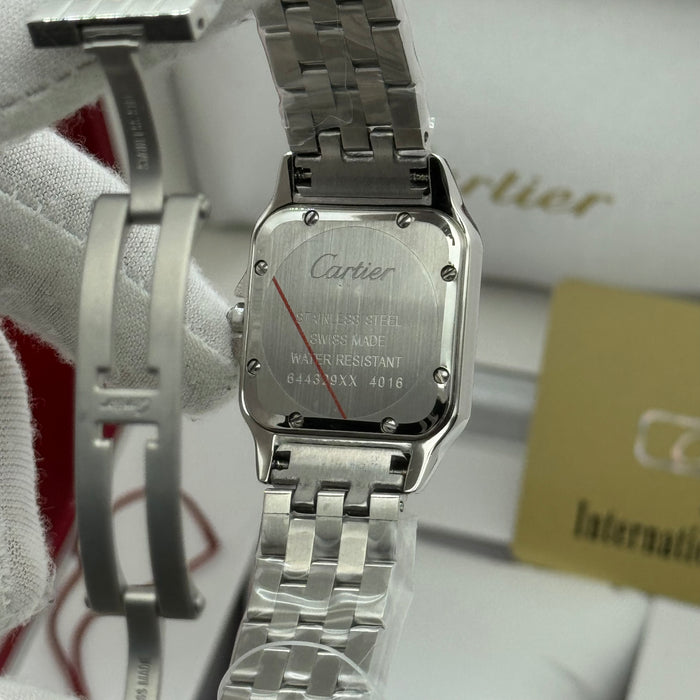 Cartier Panthère de Cartier 27MM - Pink Dial, Silver Bracelet