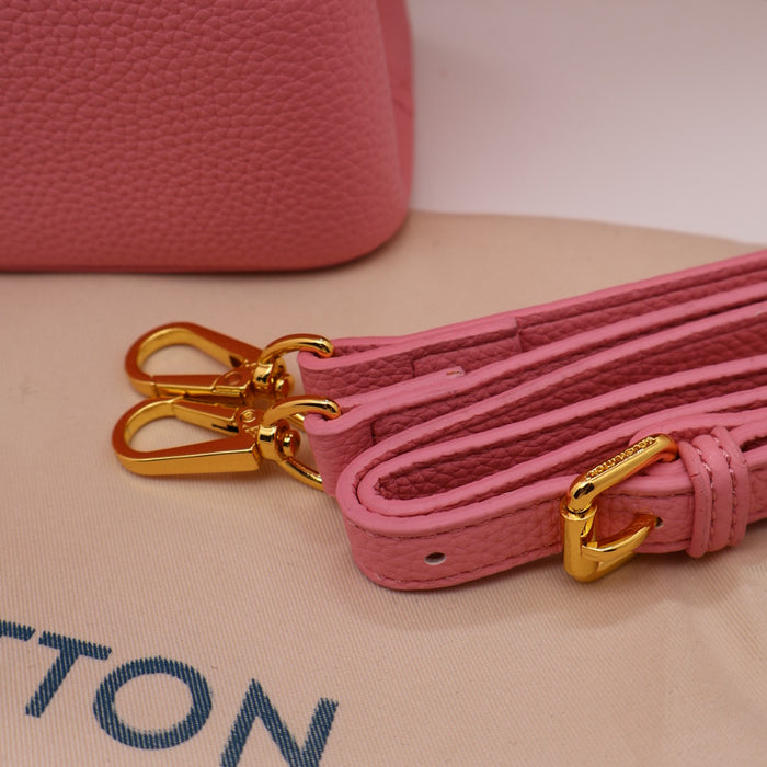 Louis Vuitton Capucines BB Bag – Grained Leather with Ivory LV Logo