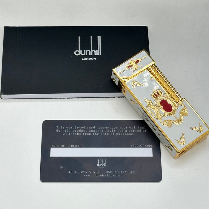 Dunhill Luxury Lighter – Gold & Enamel Design | Swiss Made