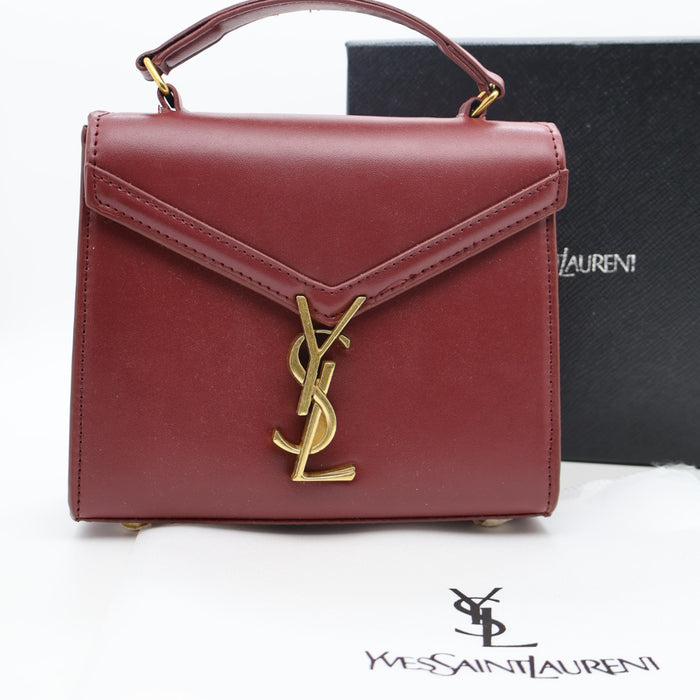 Yves Saint Laurent Sunset Mini Top Handle Bag – Leather with Gold Hardware