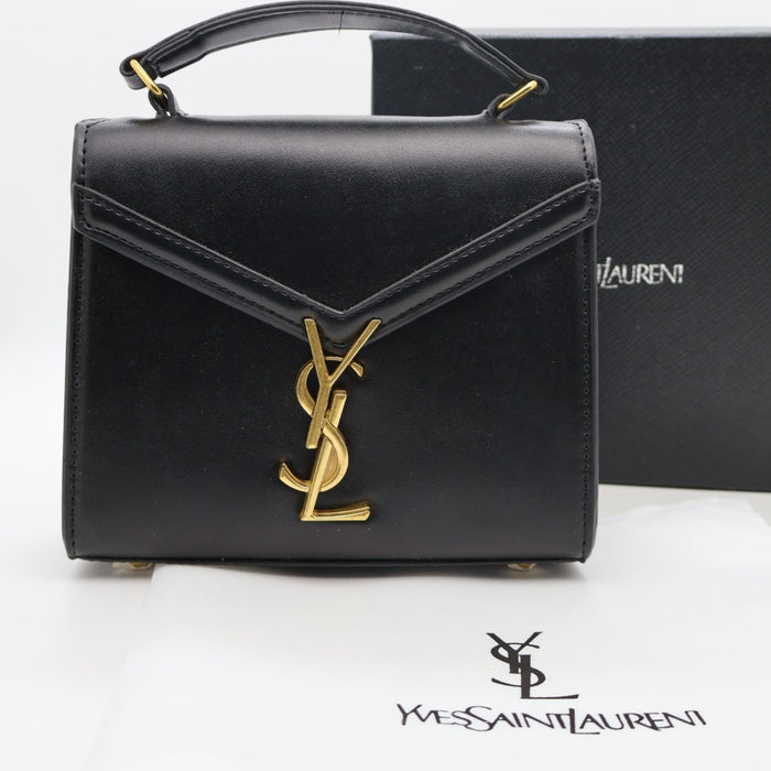 Yves Saint Laurent Sunset Mini Top Handle Bag – Leather with Gold Hardware
