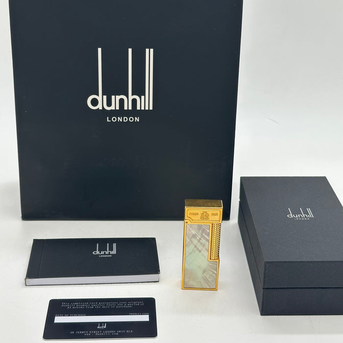 Dunhill Gold Mother of Pearl Lighter – Paris 1893 Edition | Swiss Made Luxury