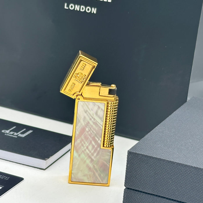 Dunhill Gold Mother of Pearl Lighter – Paris 1893 Edition | Swiss Made Luxury