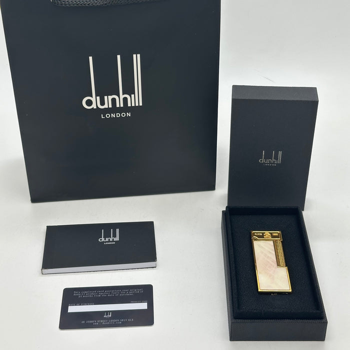 Dunhill Gold Mother of Pearl Lighter – Paris 1893 Edition | Swiss Made Luxury