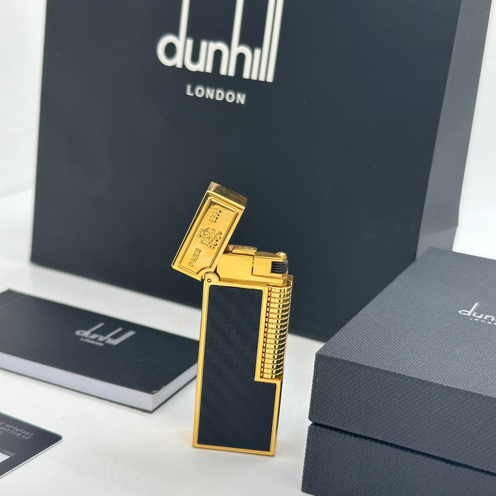 Dunhill Gold Carbon Fiber Lighter – Paris 1893 | Swiss Made Prestige Edition