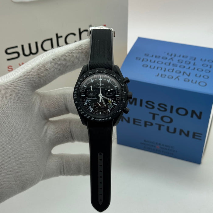 Omega X Swatch Snoopy Mission To Uranus