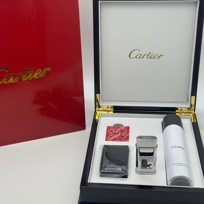 Panthère de Cartier Silver Lighter Gift Set