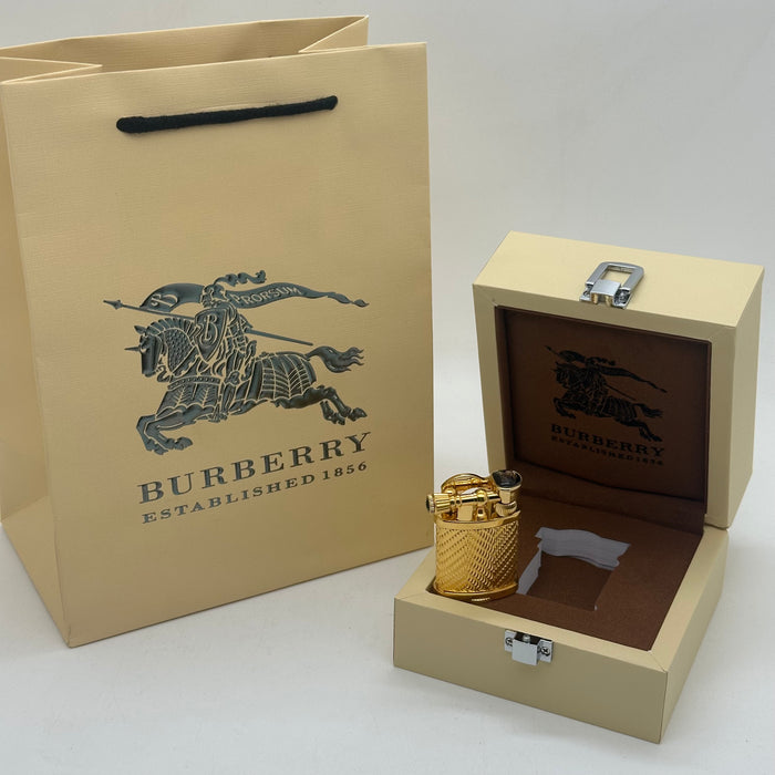 Burberry Luxury Gold Lighter – Limited Style Edition