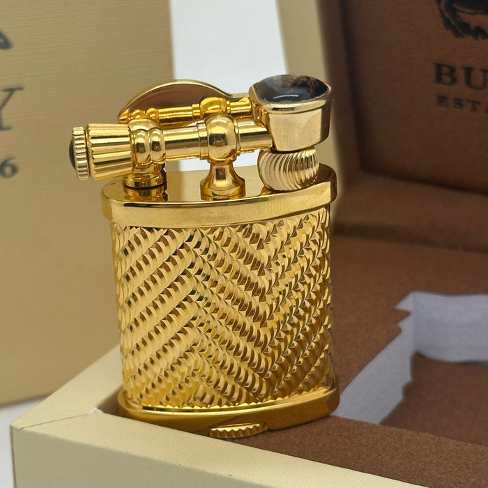 Burberry Luxury Gold Lighter – Limited Style Edition