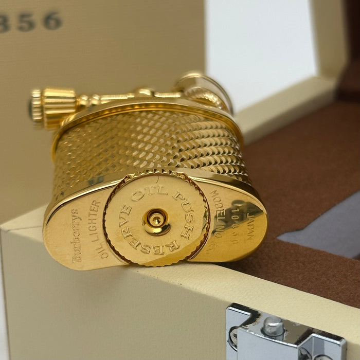 Burberry Luxury Gold Lighter – Limited Style Edition