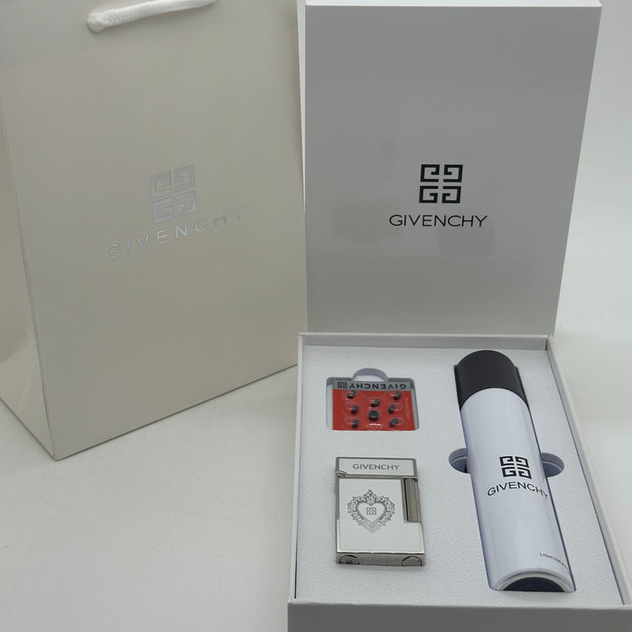 Givenchy Luxury Lighter – Silver Edition Statement Piece