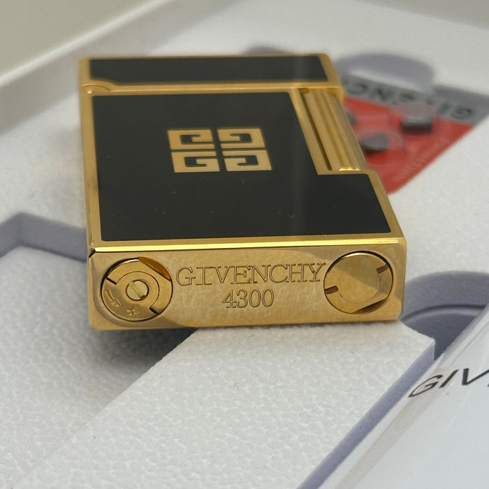 Givenchy Style Luxury Lighter – Black & Gold Edition