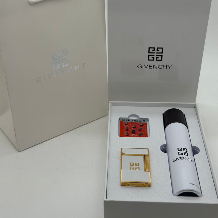 Givenchy Style Luxury Lighter – Gold & Yellow Edition