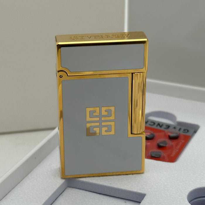 Givenchy Style Luxury Lighter – Gold & Yellow Edition