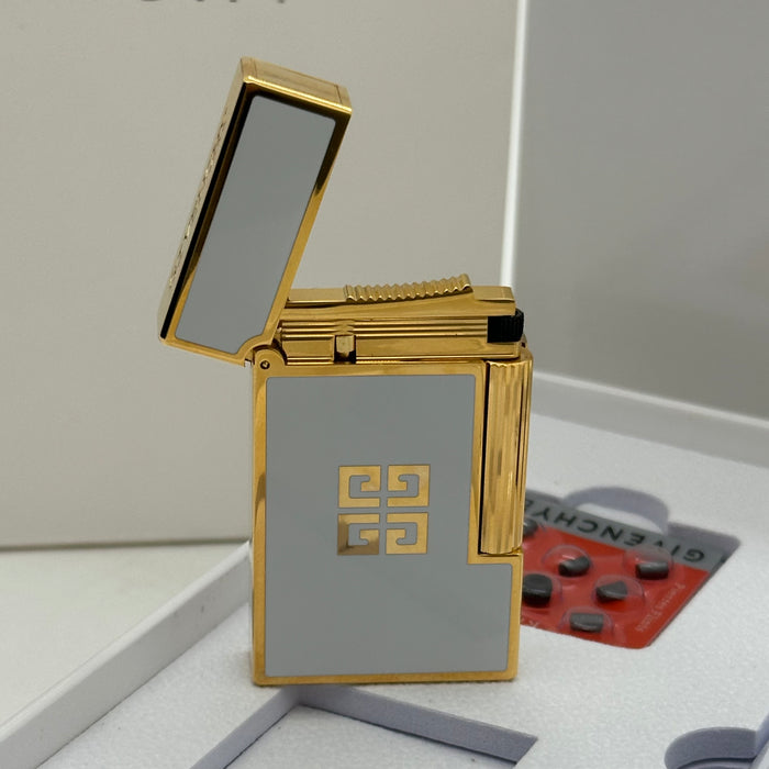 Givenchy Style Luxury Lighter – Gold & Yellow Edition