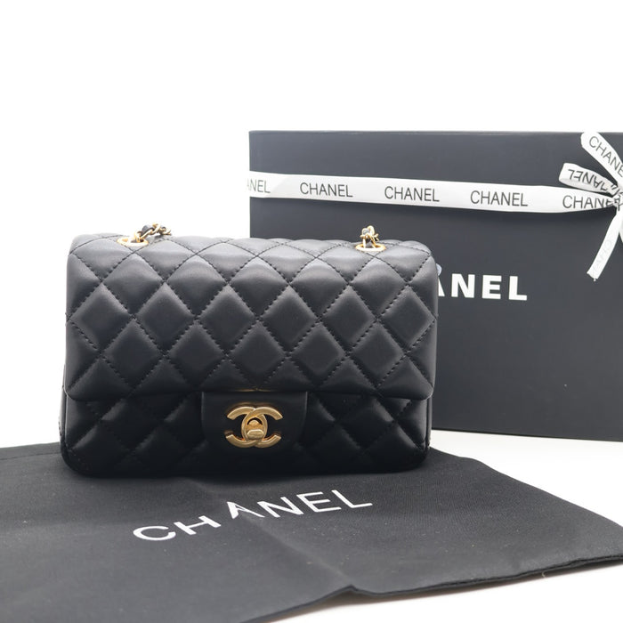 Chanel Classic Flap Bag Quilted Leather with Gold Hardware