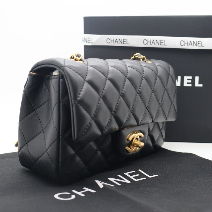 Chanel Classic Flap Bag Quilted Leather with Gold Hardware