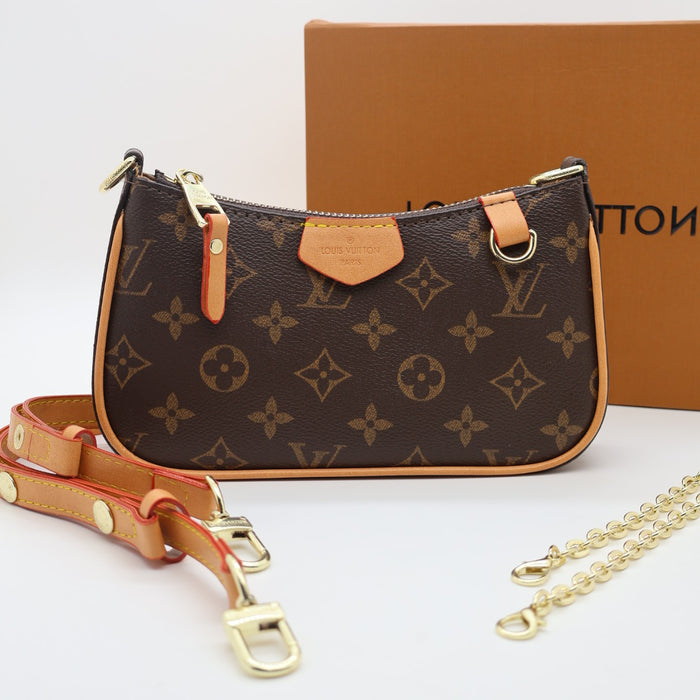 Louis Vuitton Multi Pochette Accessoires in Monogram Empreinte Leather