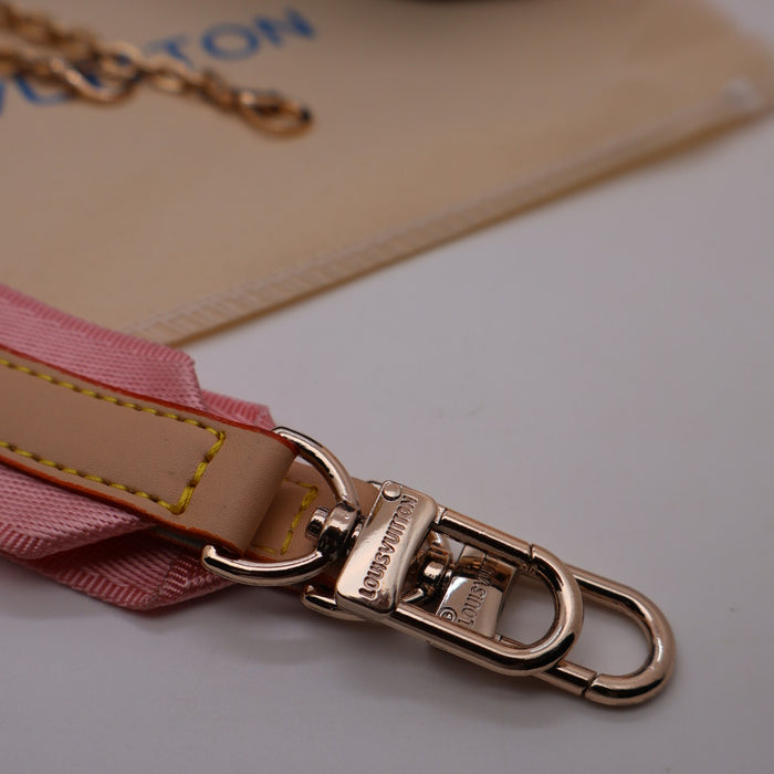 Louis Vuitton Multi Pochette Accessoires in Monogram Canvas with Gold Chain